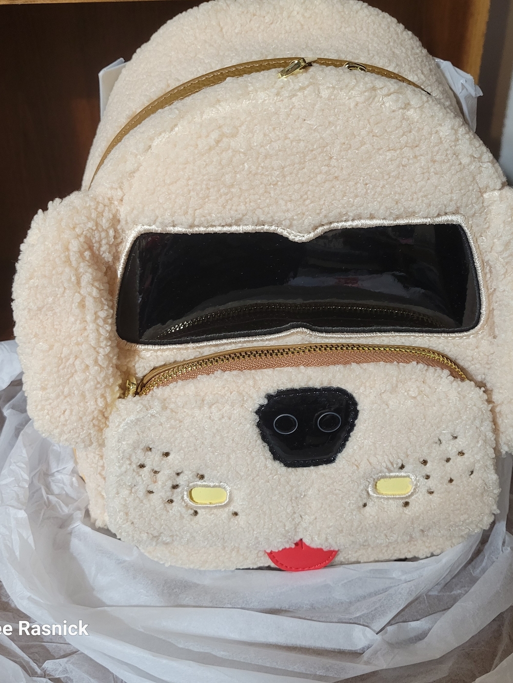Loungefly Dumb & Dumber Mutts Cutts Van Glow Plush Mini Backpack. Nwt
